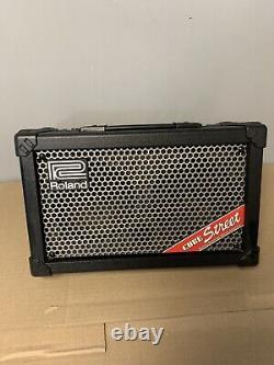 Ampli enceinte Roland Cube Street pour guitare Vox alimenté par batterie