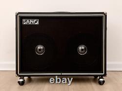 Ampli guitare à lampes Sano 300R-12 de 1979 avec 2x12 et haut-parleurs Fane, jeu de lampes vintage