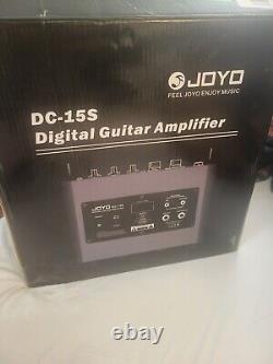 Ampli modèle JOYO DC-15S 15W rechargeable neuf dans sa boîte ouverte, jamais utilisé