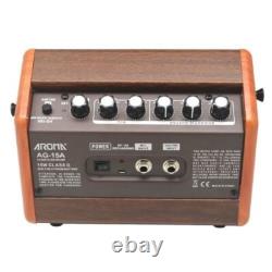 Amplificateur 15w pour guitare acoustique, Bluetooth