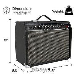 Amplificateur 5 cœurs de guitare 40W pour basse électrique Ampli acoustique petit et portable