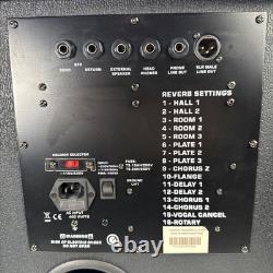 Amplificateur Combo 2 Canaux Jazzkat PhatKat avec Effets Intégrés Noir LIRE