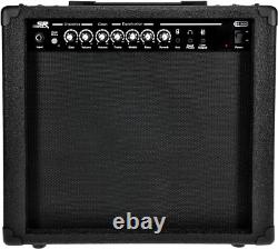 Amplificateur Combo Guitare 40W avec Réverbération et Sortie Casque Série Stage Right
