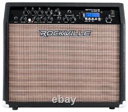 Amplificateur Combo Guitare Rockville G-AMP 40 Amp Bluetooth/Mic In/USB/Pédale