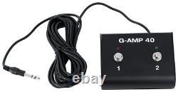 Amplificateur Combo Guitare Rockville G-AMP 40 Amp Bluetooth/Mic In/USB/Pédale