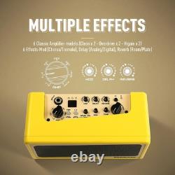 Amplificateur Combo MiniGuitare Léger Tout-en-un Bluetooth Multi-Effets