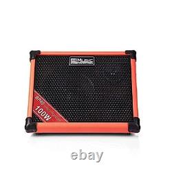 Amplificateur De Guitare Acoustique Alimenté Bp80- Haut-parleur Bluetooth Portable 100w