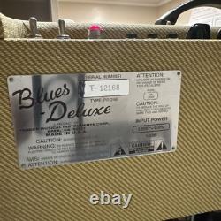 Amplificateur Fender Blues Deluxe Tweed 1995 fabriqué aux États-Unis, ORIGINAL PAS UNE RÉÉDITION