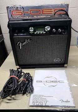 Amplificateur Fender G-DEC Guitar Digital Entertainment Center 50 Watts avec boîte et manuel