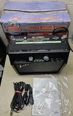 Amplificateur Fender G-DEC Guitar Digital Entertainment Center 50 Watts avec boîte et manuel