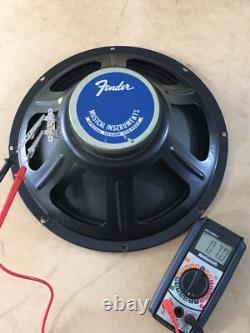 Amplificateur Fender Special Design Vintage Reissue Amp Guitare Haut-parleur 12 pouces 8 Ohm USA Amplificateur Fender Special Design Vintage Reissue Amp Guitare Haut-parleur 12 pouces 8 Ohm USA