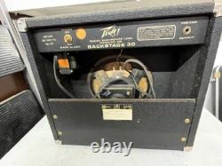 Amplificateur Peavey Backstage 30 (1978) haut-parleur Eminence Peavey d'origine
