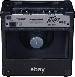 Amplificateur Peavey KB 1 20 watts avec enceinte 1x8 pour clavier et haut-parleur à large plage de 8 pouces noir