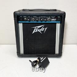 Amplificateur Peavey Solo 15 Watts/10 Watts à Piles pour Guitare/Microphone