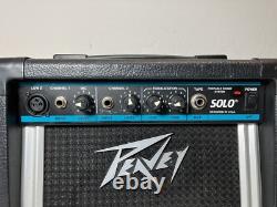 Amplificateur Peavey Solo 15 Watts/10 Watts à Piles pour Guitare/Microphone