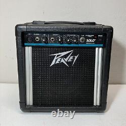 Amplificateur Peavey Solo 15 Watts/10 Watts à Piles pour Guitare/Microphone