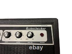 Amplificateur Rickenbacker vintage TR7 10 haut-parleur fabriqué aux États-Unis, testé et fonctionne, poignée déchirée