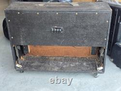 Amplificateur Sears Silvertone Twin Twelve 1484 avec cabinet de haut-parleurs 212 et roulettes