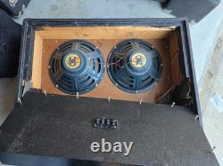 Amplificateur Sears Silvertone Twin Twelve 1484 avec cabinet de haut-parleurs 212 et roulettes