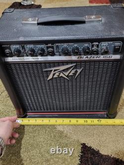 Amplificateur Vintage Peavey Blue Marvel Blazer S0544208 Fonctionne Bien ! Portable