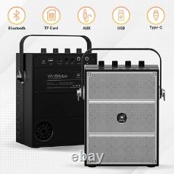 Amplificateur Vocal, Système de Sonorisation Portable avec Effets Sonores, Support de Jeu de Guitare S97