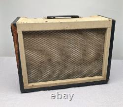 Amplificateur à tubes pour guitare de ligne aérienne vintage des années 1960, entièrement d'origine