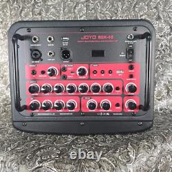 Amplificateur acoustique Joyo BSK-40 pour diffusion en direct avec entrée microphone et batterie