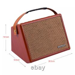 Amplificateur acoustique portable 25W, amplificateur rechargeable, haut-parleur BT sans fil