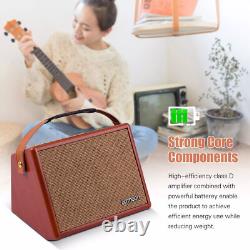 Amplificateur acoustique portable 25W, amplificateur rechargeable, haut-parleur BT sans fil