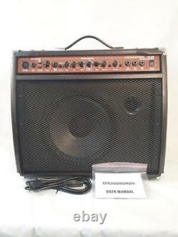 Amplificateur acoustique pour guitare Crossroads 40 Watt RMS - Haut-parleur/Tweeter 10 - Effets