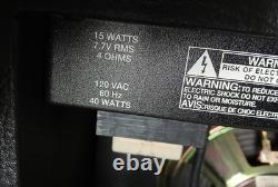 Amplificateur combo Peavey Rage 158 série Transtube pour guitare électrique et manuel