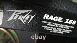 Amplificateur combo Peavey Rage 158 série Transtube pour guitare électrique et manuel