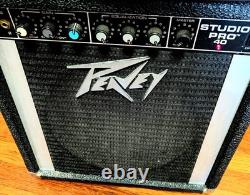 Amplificateur combo Peavey Studio Pro vintage des années 80 de 40 watts à transistors 1x12