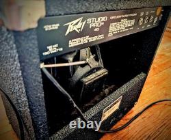 Amplificateur combo Peavey Studio Pro vintage des années 80 de 40 watts à transistors 1x12