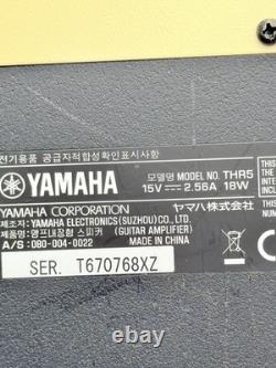 Amplificateur combo à modélisation pour guitare Yamaha THR5 10 W avec câbles. SANS CORDON D’ALIMENTATION