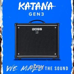 Amplificateur combo de guitare Boss Katana Gen 3 50W 1x12 pouces (Noir)