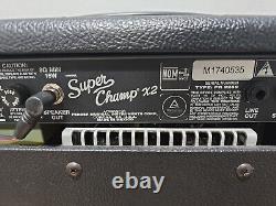 Amplificateur combo guitare Fender Super Champ X2 (15 Watts, 1x10) PR 2259