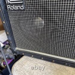 Amplificateur combo guitare Roland JC-55 Jazz Chorus 40 W 2 x 8 pouces avec chorus stéréo – BEL ÉTAT + pédale