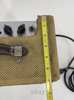 Amplificateur combo pour guitare Fender Bronco PR258 Tweed à transistors, fabriqué aux États-Unis