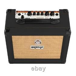 Amplificateur combo pour guitare Orange Crush 20RT 20 W, 2 canaux, haut-parleur de 8 pouces, noir