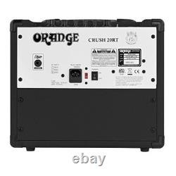 Amplificateur combo pour guitare Orange Crush 20RT 20 W, 2 canaux, haut-parleur de 8 pouces, noir