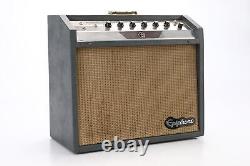 Amplificateur combo pour guitare à lampe Epiphone EA-28RVT Pathfinder des années 1960 #48497