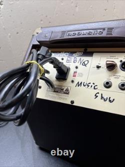 Amplificateur combo pour guitare acoustique Acoustic A20 marron/tan avec égaliseur 3 bandes, 8 pouces, 20W
