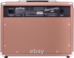 Amplificateur combo pour guitare acoustique Fender Acoustasonic 40, 40 W, marron