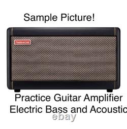 Amplificateur combo pour guitare et basse Positive Grid Spark 40, avec pédale de commande