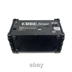 Amplificateur combo stéréo pour guitare Roland Cube Street alimenté par batterie - Testé sans câble