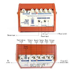 Amplificateur d'enceinte portatif pour guitare acoustique AC-15 15W avec BT rechargeable G8U2