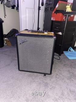 Amplificateur de basse combo Fender Rumble 100 V3 100 Watts 1x12 d'occasion Noir/Argent