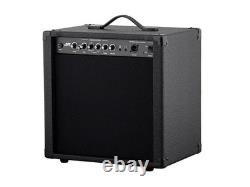 Amplificateur de basse combo Monoprice 40W 1x10, sortie XLR à injection directe intégrée