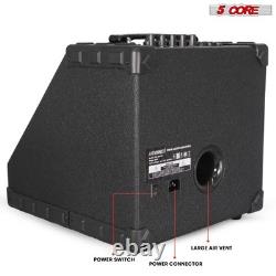 Amplificateur de batterie électrique 5 Core 80 W Bluetooth avec 8 haut-parleurs et égaliseur 3 bandes